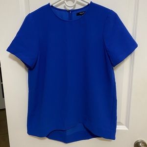 Madewell blue A-Line blouse size Small